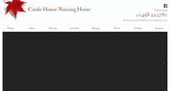 Desktop Screenshot of castlehousenursinghome.com